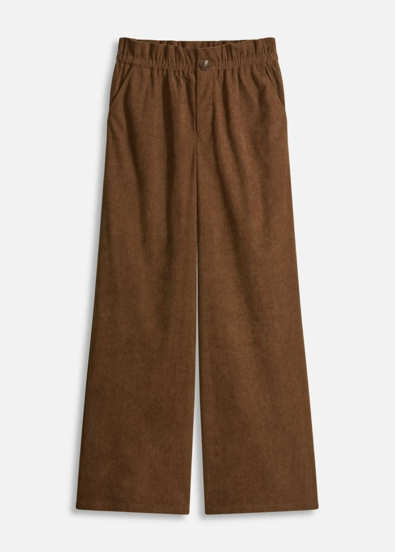 Pantalón de pana con perneras anchas