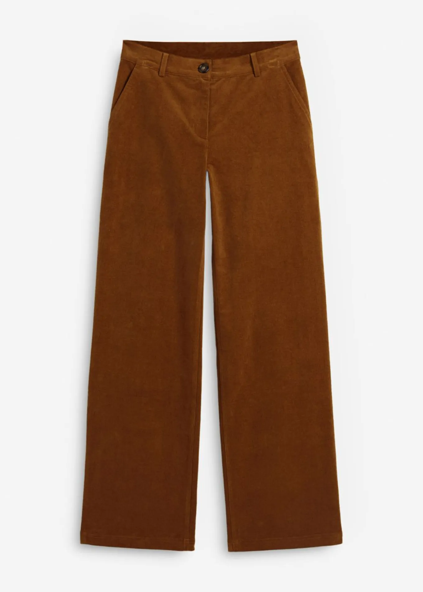 Pantalón de pana de algodón orgánico con elástico