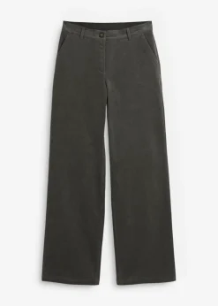 Pantalón de pana de algodón orgánico con elástico