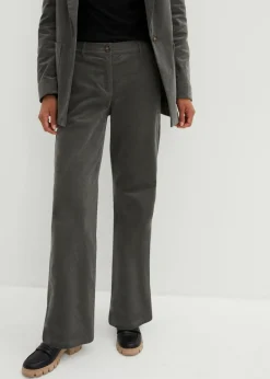 Pantalón de pana de algodón orgánico con elástico