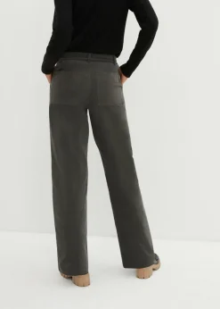 Pantalón de pana de algodón orgánico con elástico