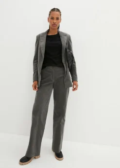 Pantalón de pana de algodón orgánico con elástico
