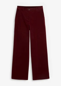 Pantalón de pana de algodón orgánico con elástico
