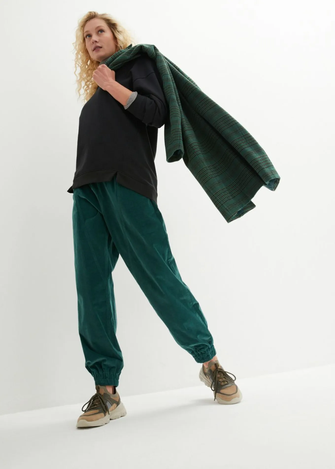 Pantalón de pana de mezcla de algodón