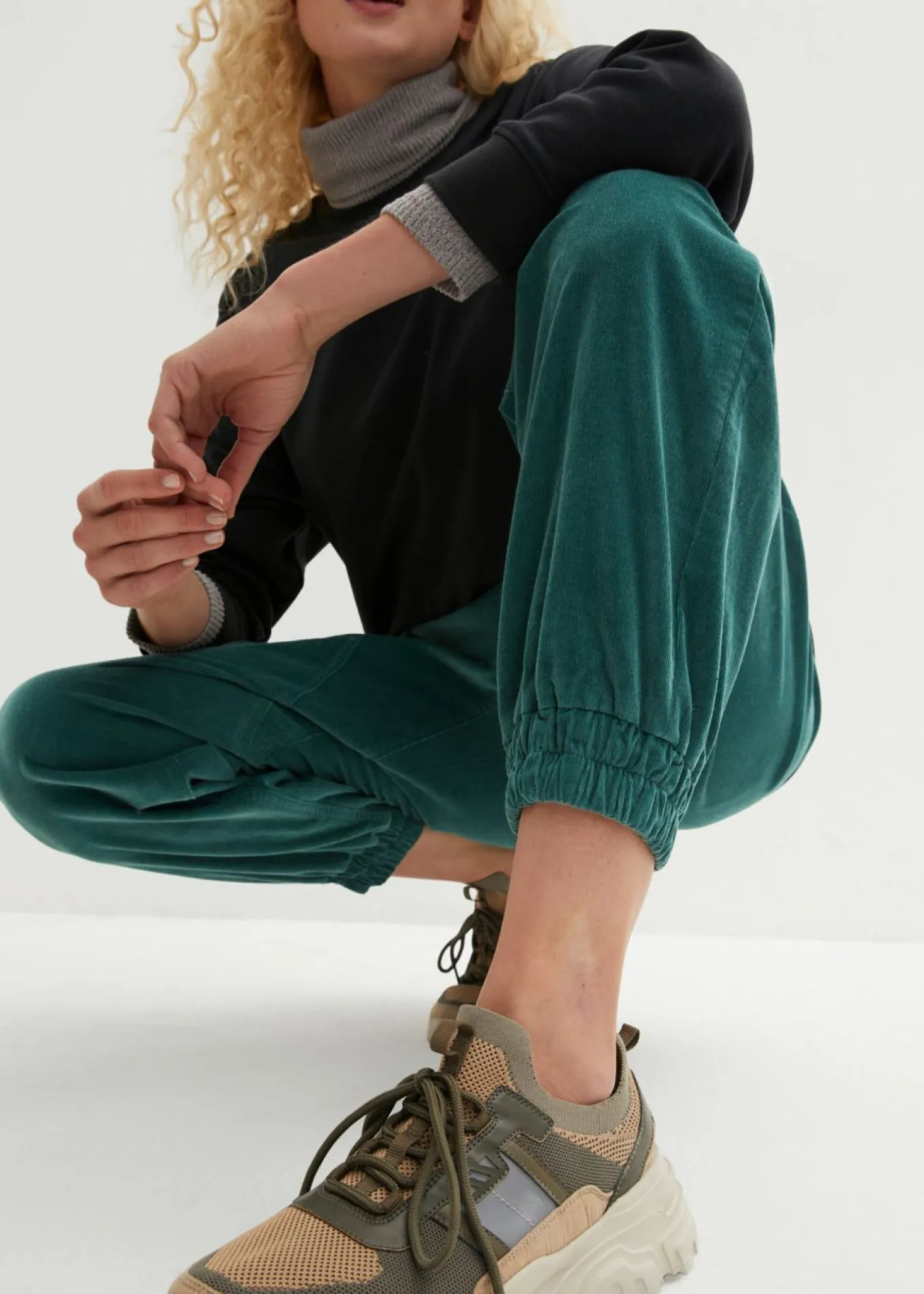 Pantalón de pana de mezcla de algodón