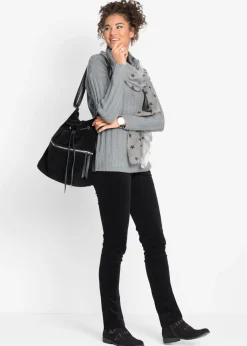 Pantalón de pana elástica con corte slim