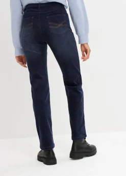 Pantalón de pana elástico de corte ancho