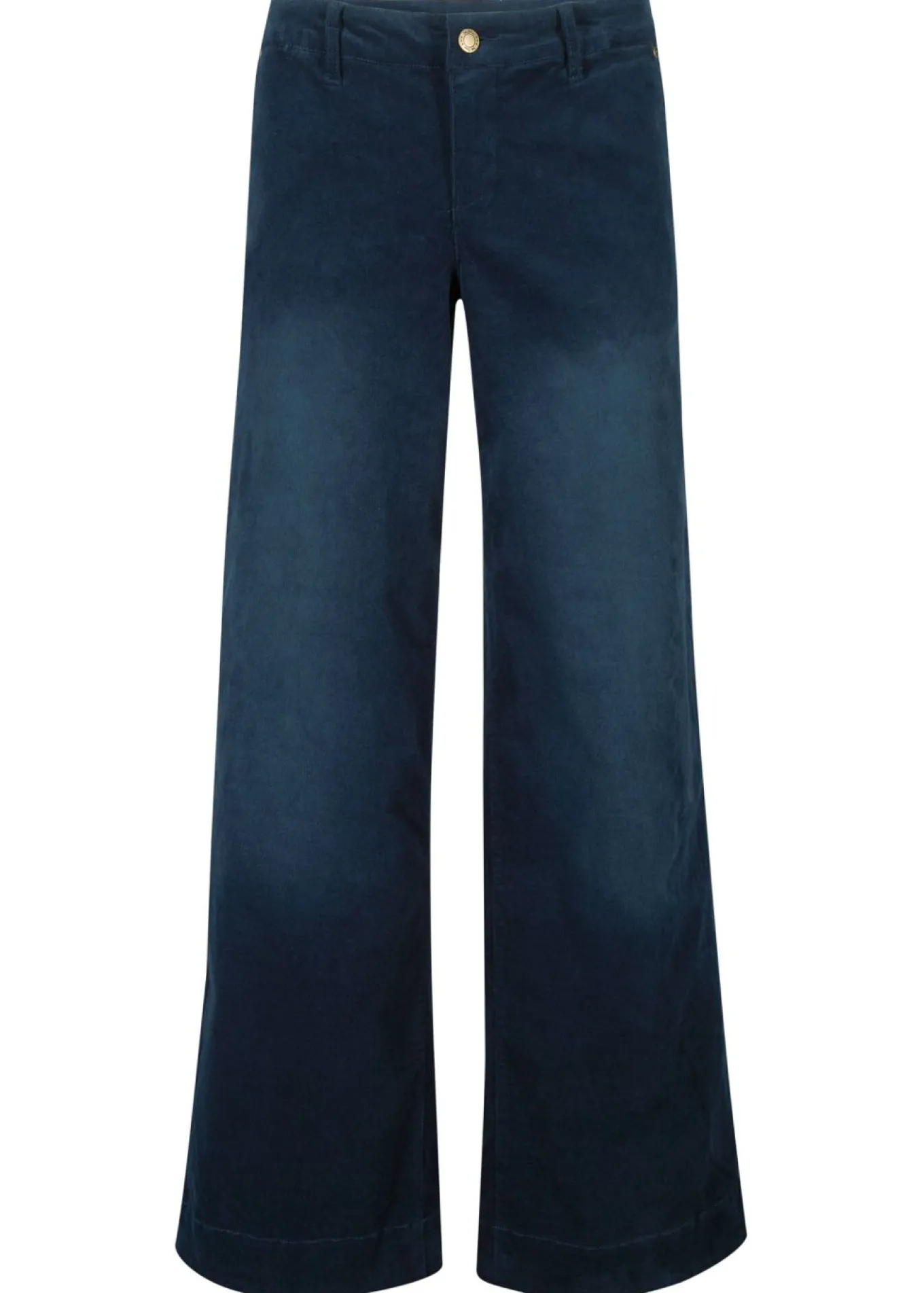 Pantalón de pana elástico de corte ancho