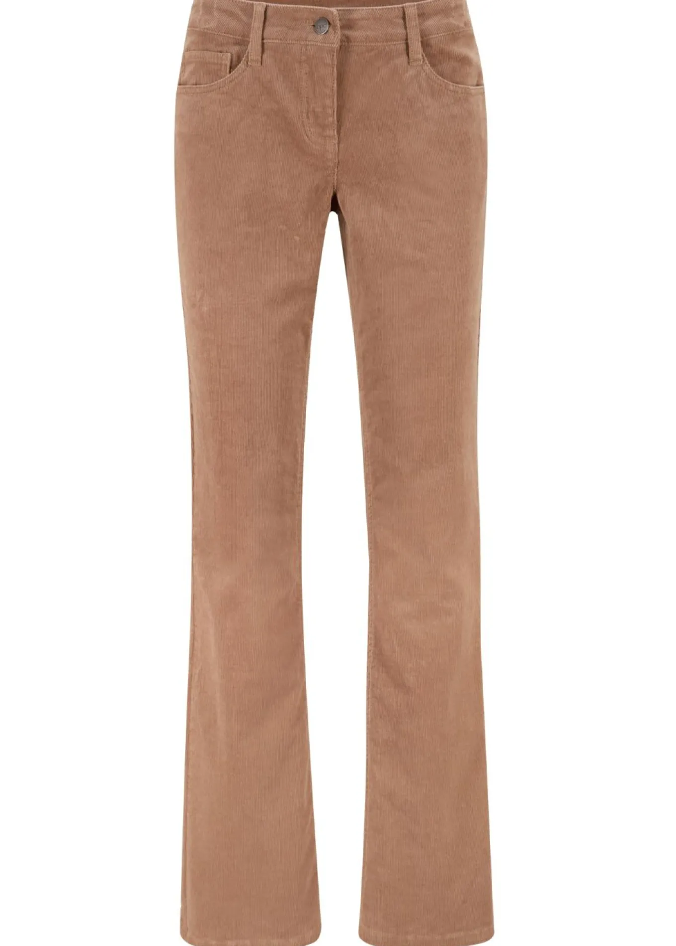 Pantalón de pana elástico de corte recto