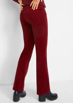 Pantalón de pana elástico de corte recto
