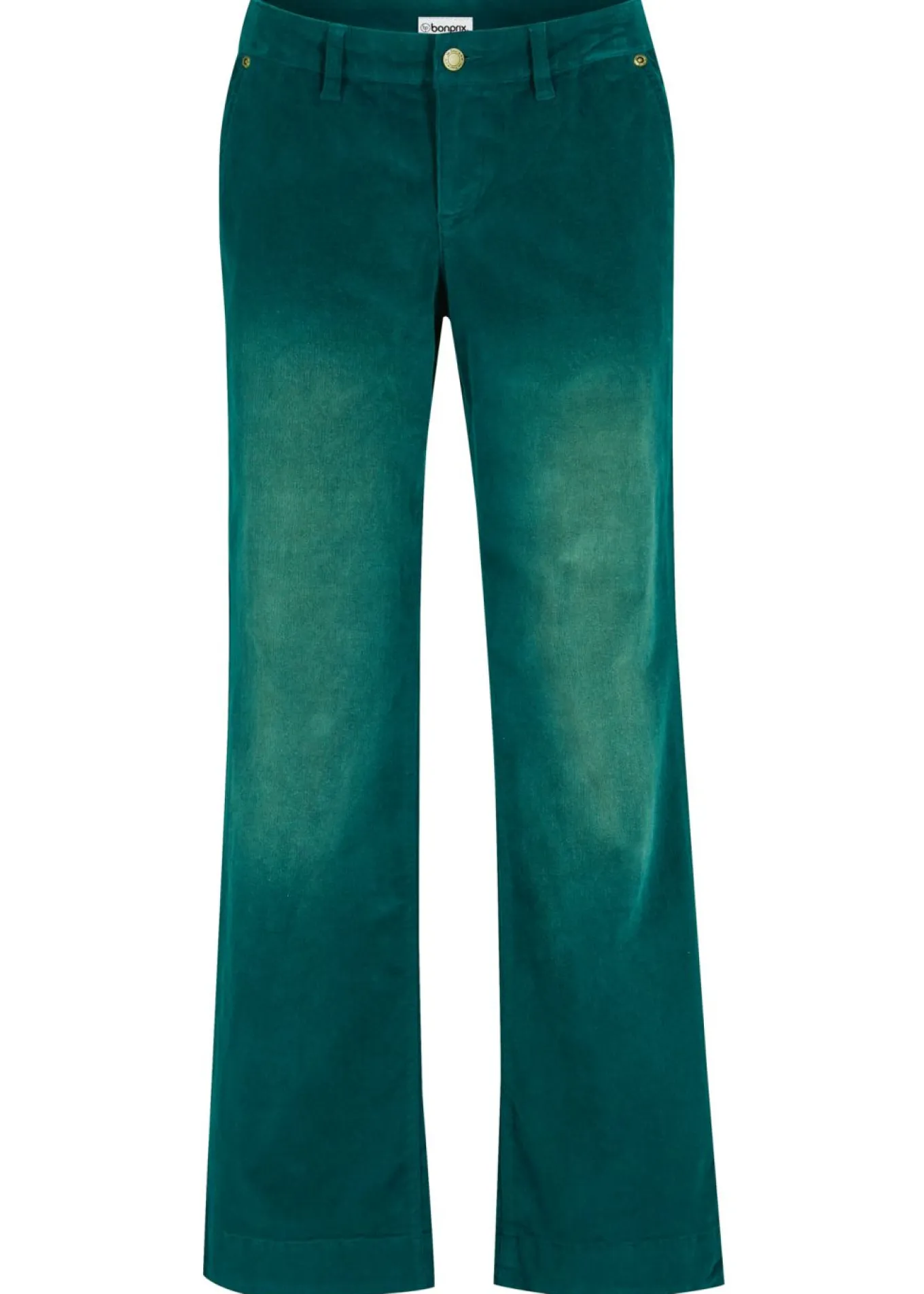 Pantalón de pana elástico de corte ancho