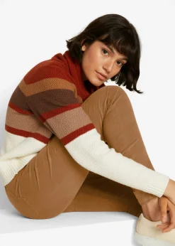 Pantalón de pana elástico, skinny