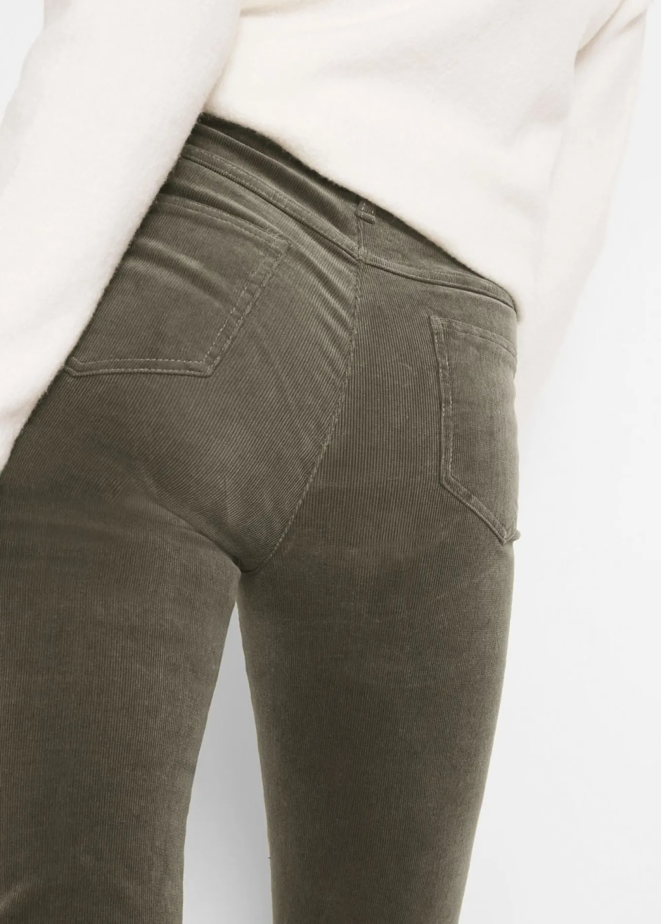 Pantalón de pana elásticos, straight