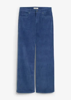 Pantalón de pana en mezcla de algodón elástico