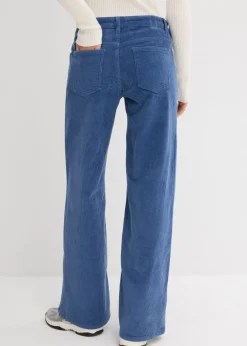 Pantalón de pana en mezcla de algodón elástico