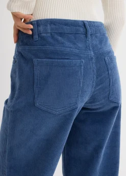 Pantalón de pana en mezcla de algodón elástico