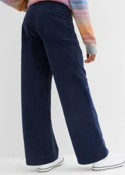 Pantalón de pana suave de algodón orgánico reciclable y elástico