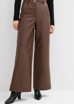 Pantalón de piel sintética