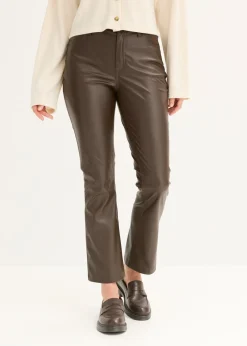 Pantalón de piel sintética
