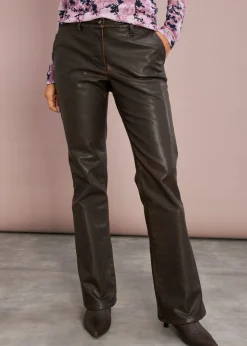 Pantalón de piel sintética