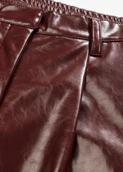 Pantalón de piel sintética