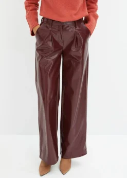 Pantalón de piel sintética