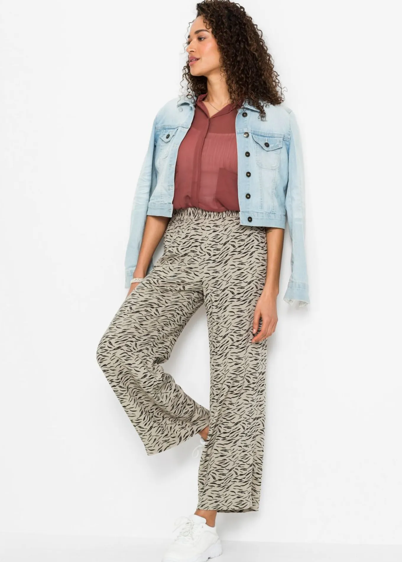 Pantalón de pierna ancha