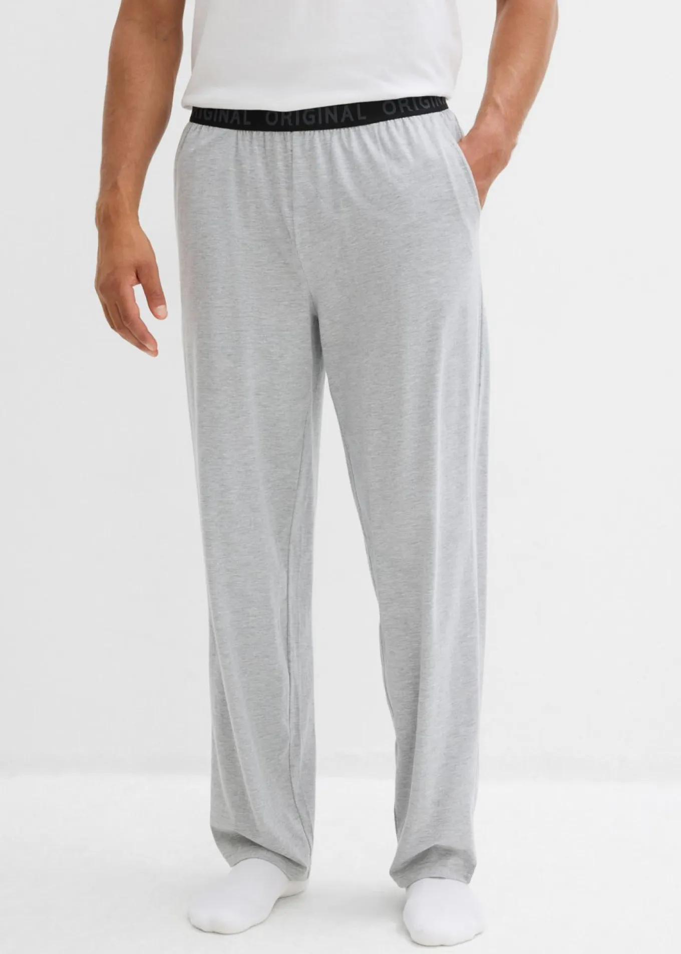 Pantalón de pijama de algodón puro (2 unidades)