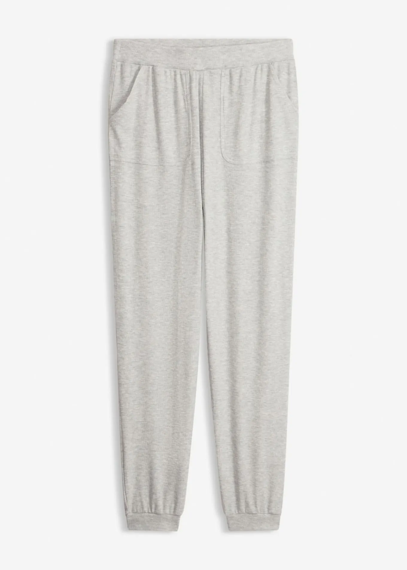 Pantalón de pijama de suave canalé de viscosa