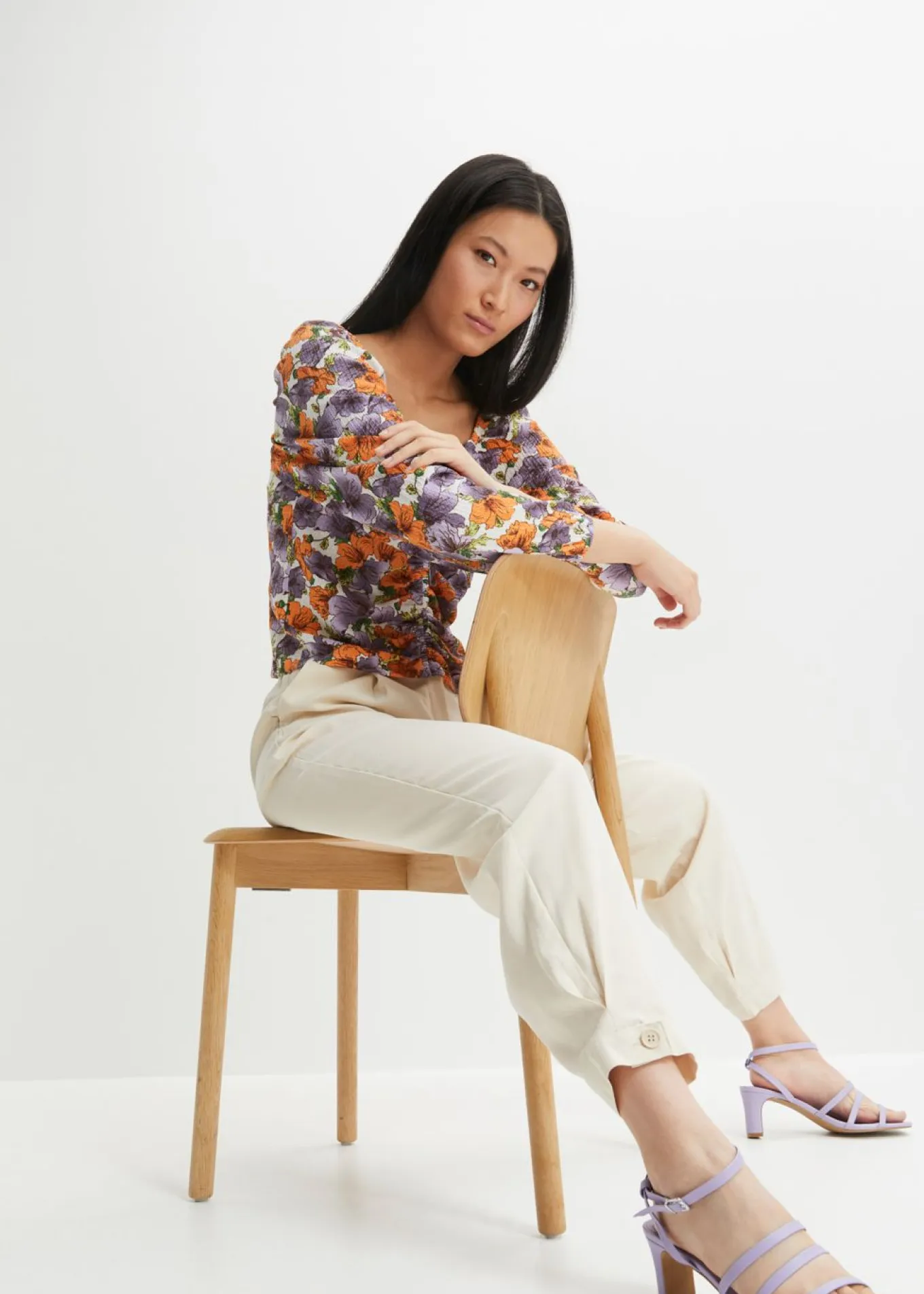 Pantalón de pinzas