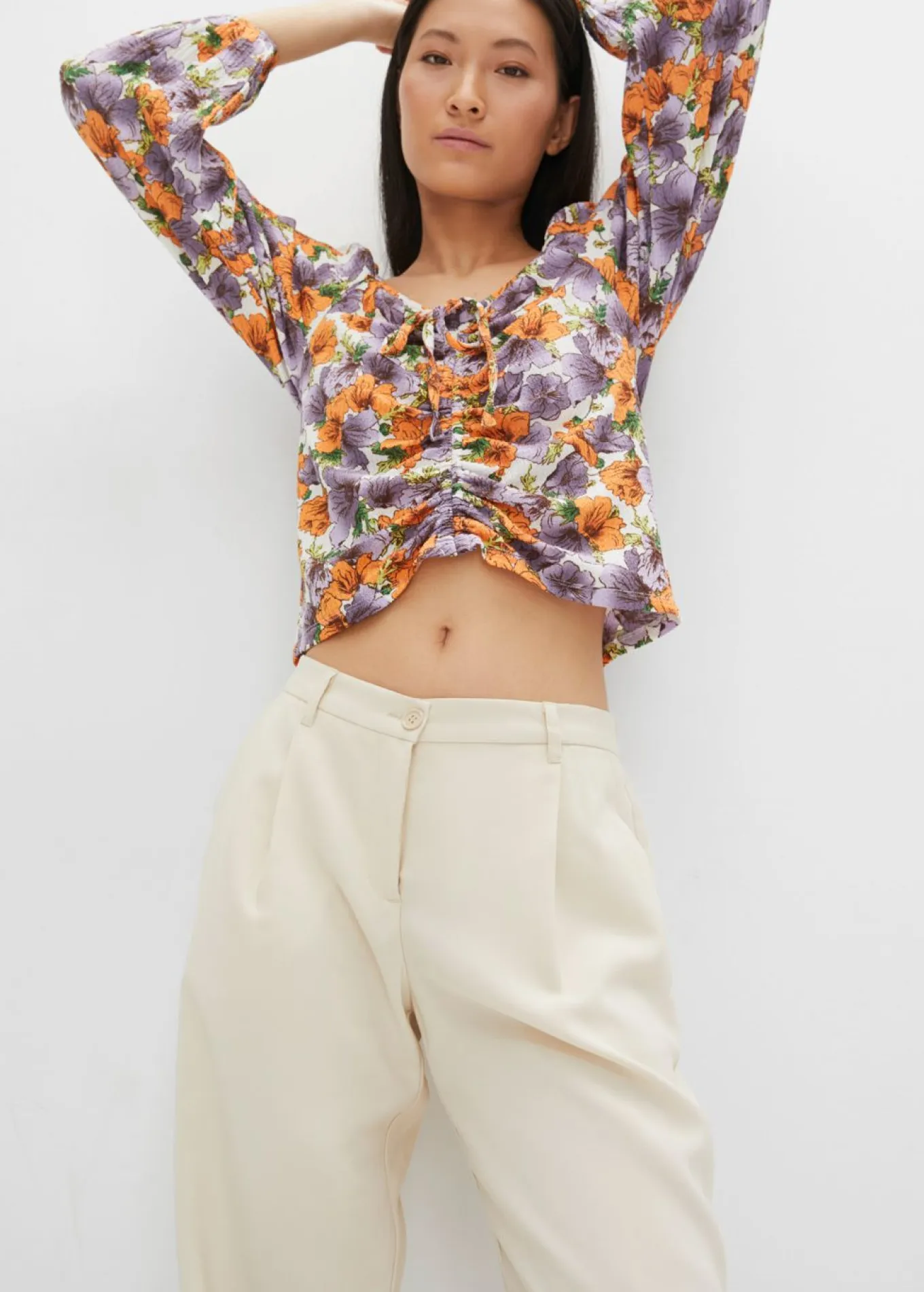 Pantalón de pinzas