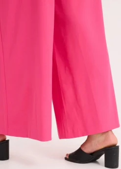 Pantalón de pinzas con cinturón (2 piezas)