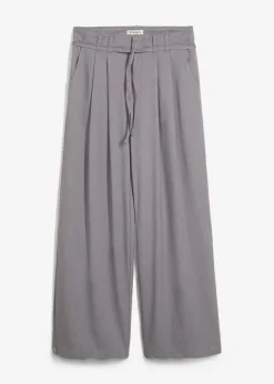 Pantalón de pinzas con cordón