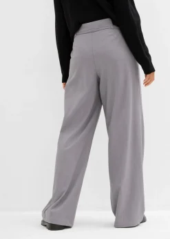 Pantalón de pinzas con cordón