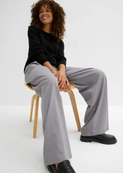 Pantalón de pinzas con cordón