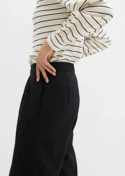 Pantalón de pinzas con viscosa