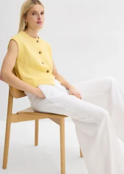 Pantalón de pinzas de lyocell fluido