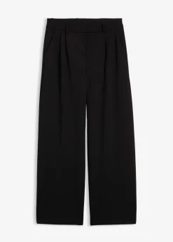 Pantalón de pinzas de mezcla de viscosa
