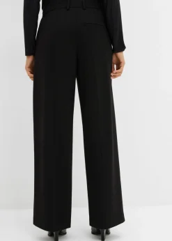 Pantalón de pinzas de mezcla de viscosa