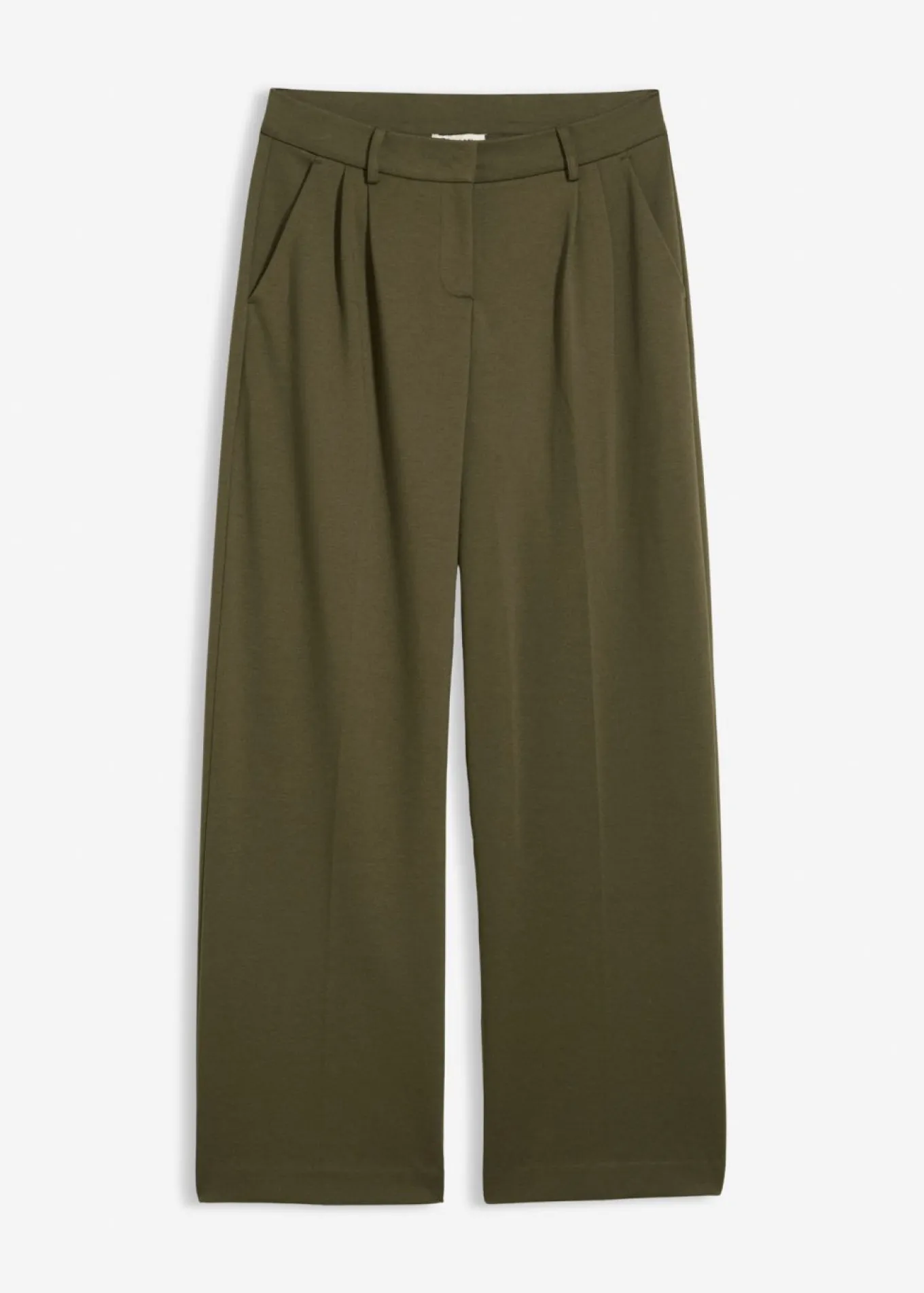Pantalón de pinzas de mezcla de viscosa