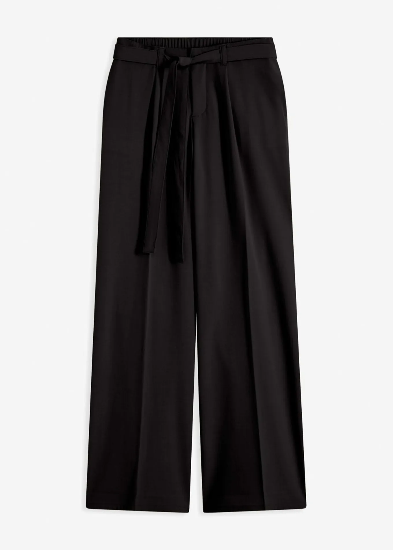 Pantalón de pinzas de mezcla de viscosa