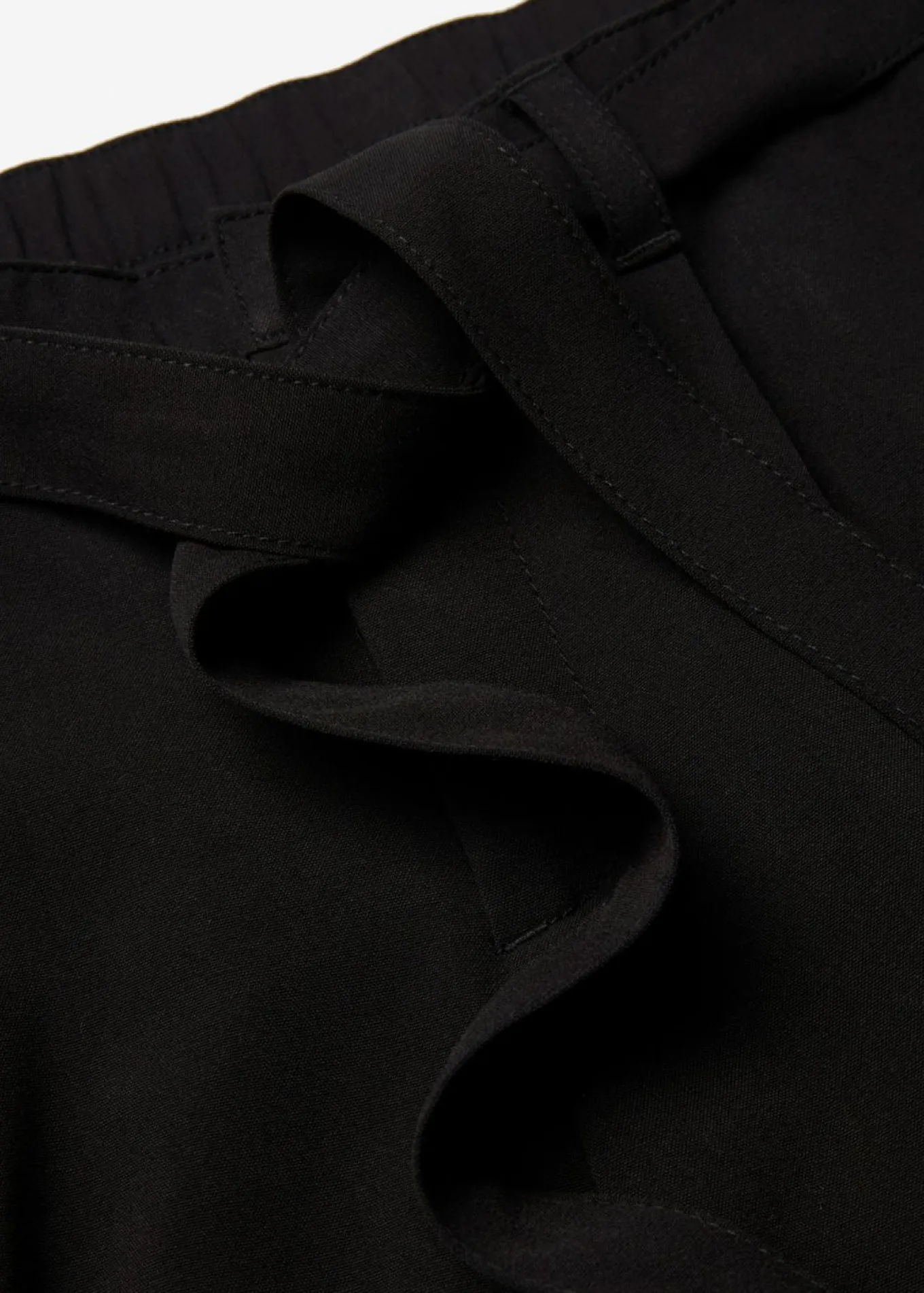 Pantalón de pinzas de mezcla de viscosa