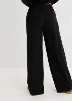 Pantalón de pinzas de mezcla de viscosa