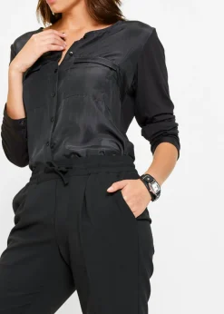 Pantalón de pinzas sin cierre