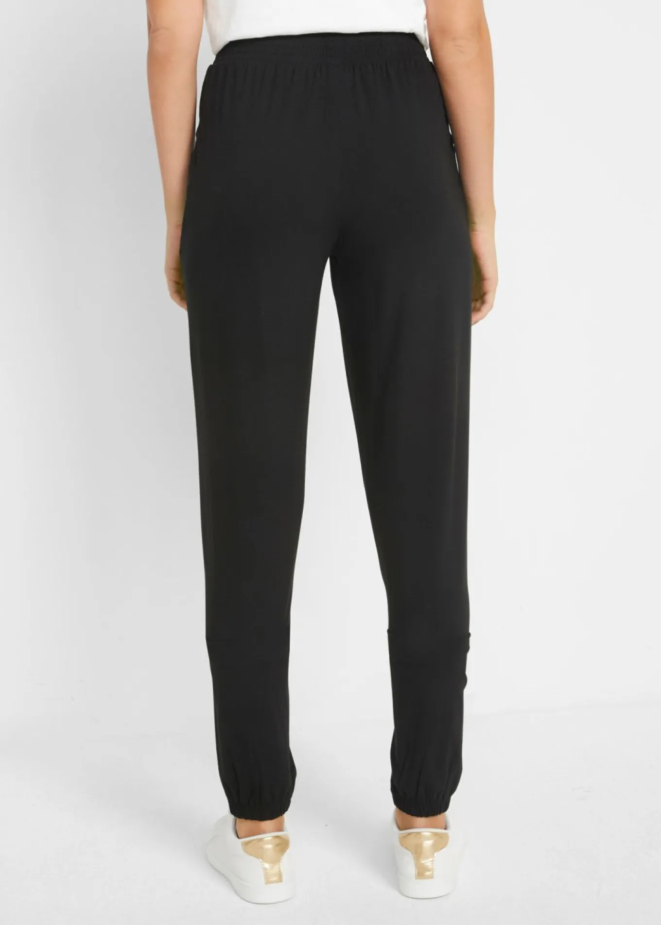Pantalón de punto con cinturilla cómoda