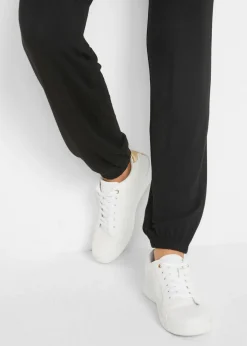 Pantalón de punto con cinturilla cómoda