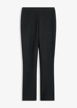 Pantalón de punto con efecto arrugado
