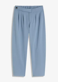 Pantalón de punto con pinzas