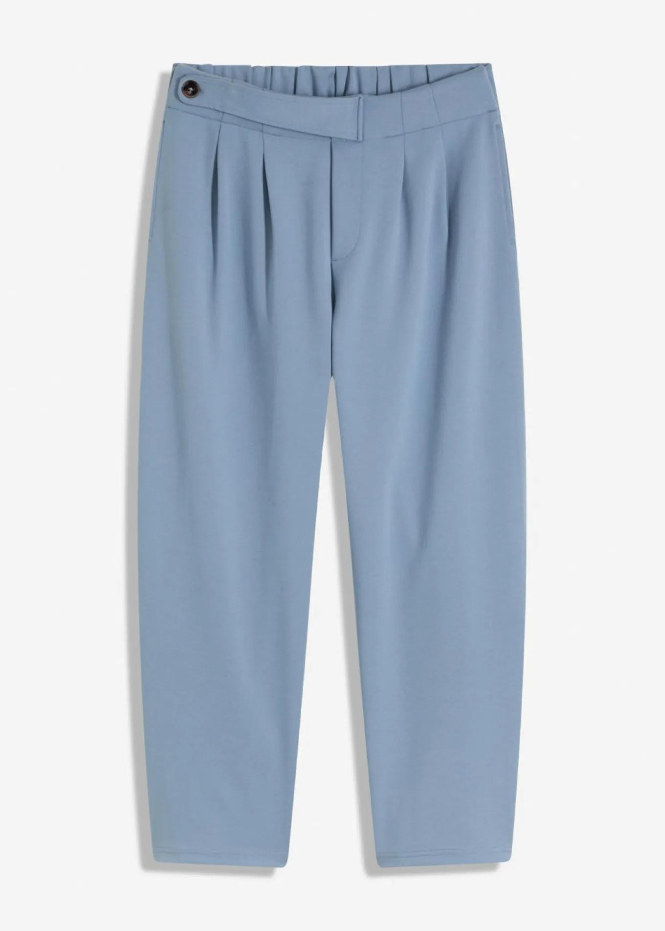 Pantalón de punto con pinzas