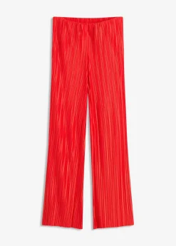 Pantalón de punto con plisado